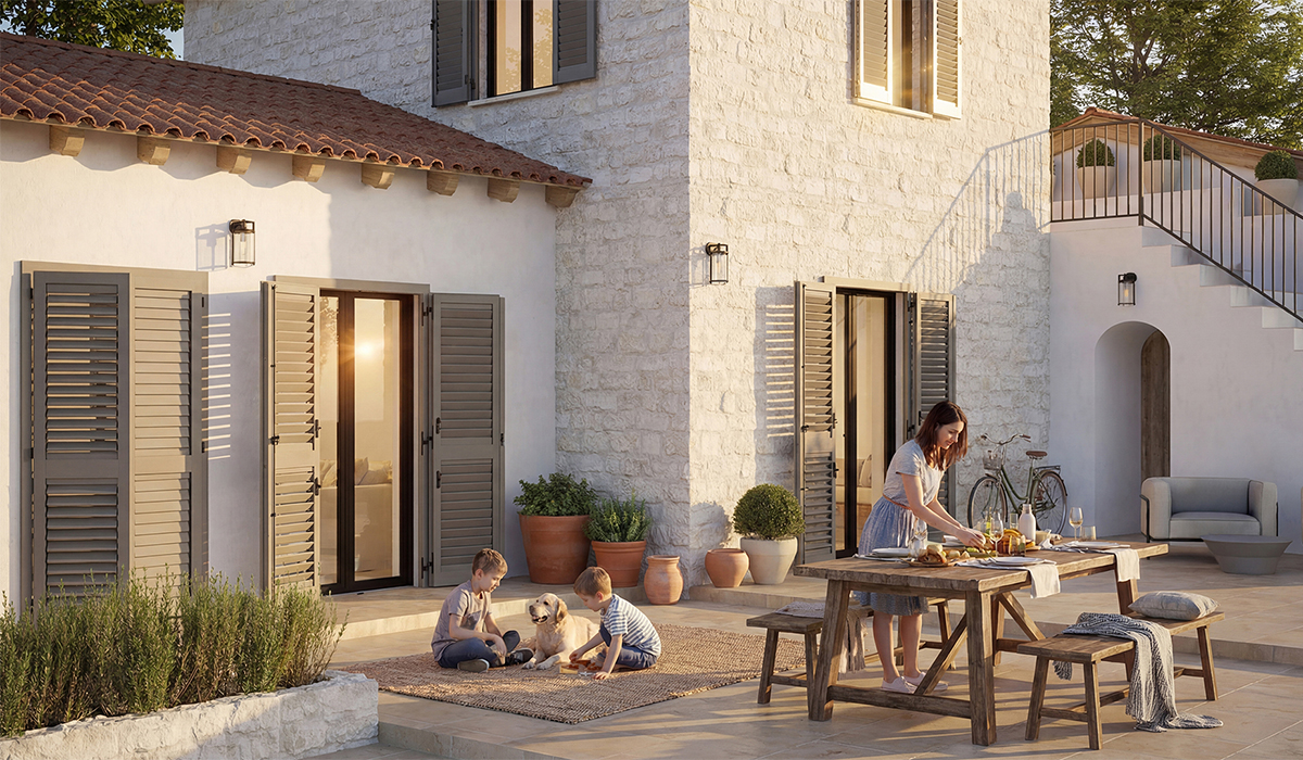 Persiana in alluminio K90