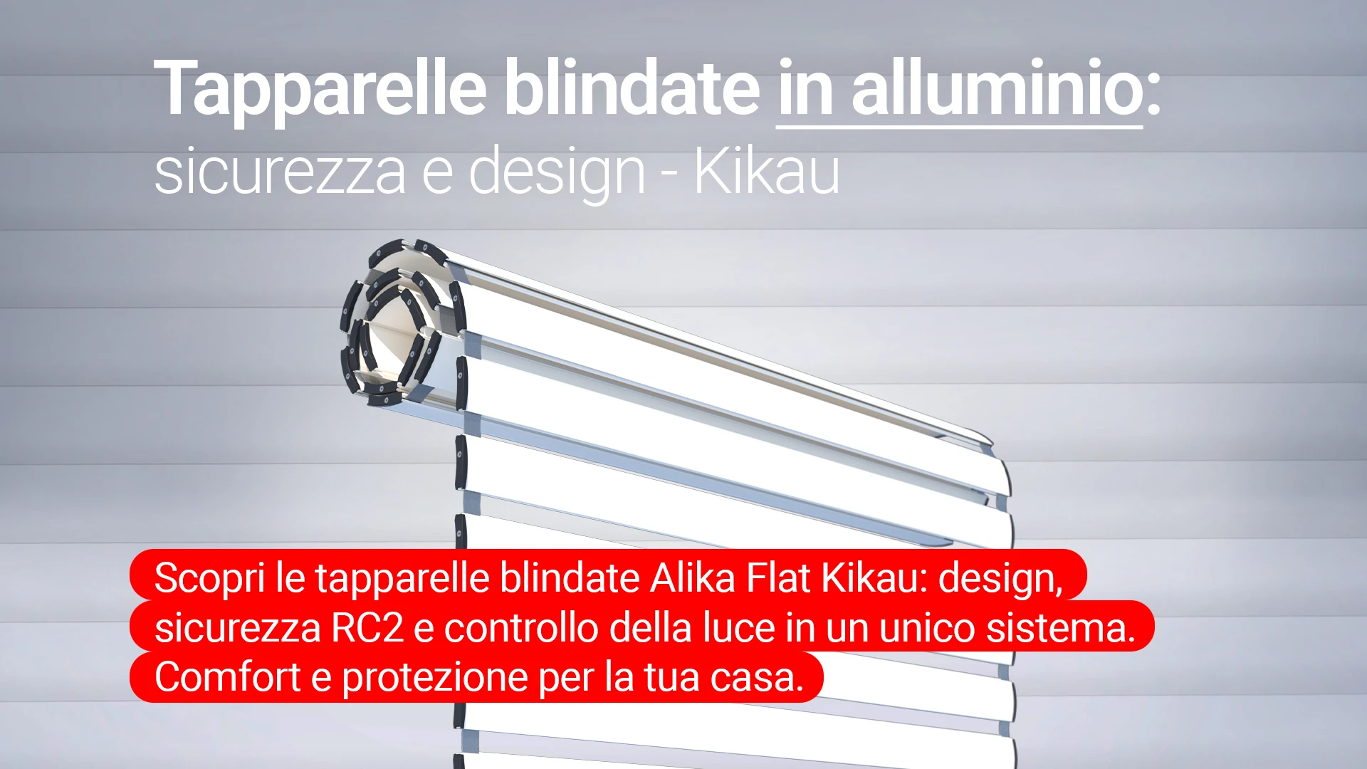 Tapparelle blindate in alluminio: sicurezza e design