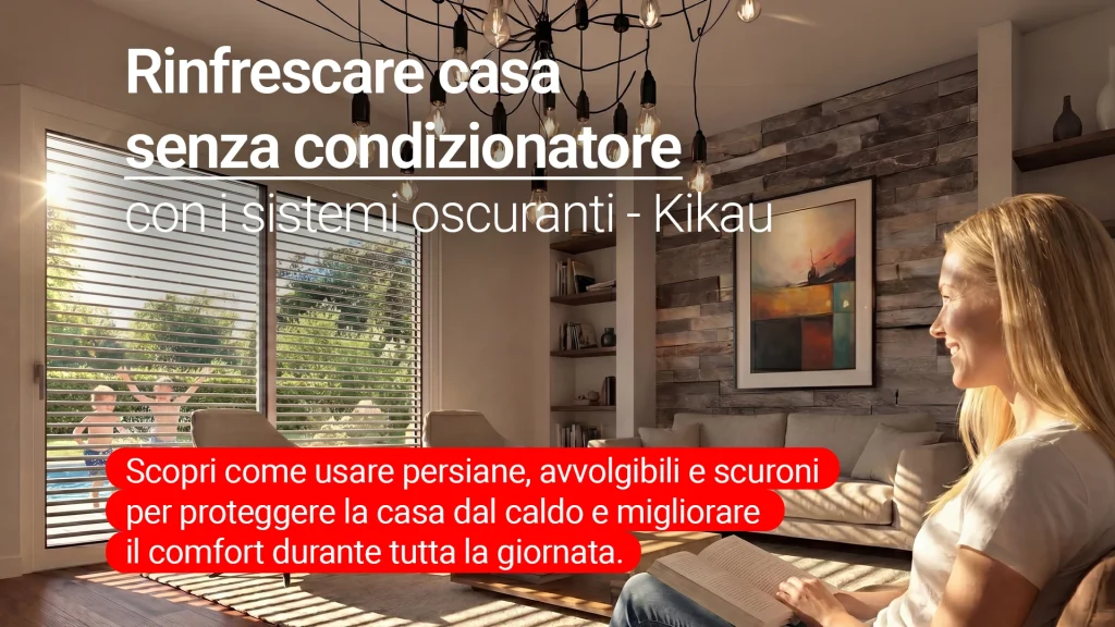 Rinfrescare casa senza condizionatore con i sistemi oscuranti